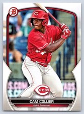 CAM COLLIER  REDS  2023 BOWMAN DRAFT #BD- 143