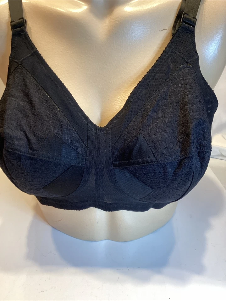 Sears Sujetador Inalámbrico Talla 36c Negro Correa Ajustable Cierre Trasero Foto 4 de 4