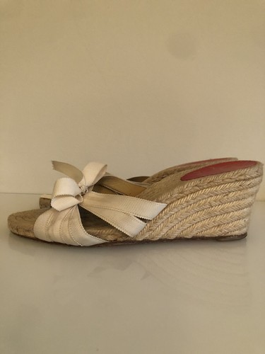 Christian Louboutin Cream Ribbon 