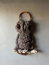 Macrame Perched Owl