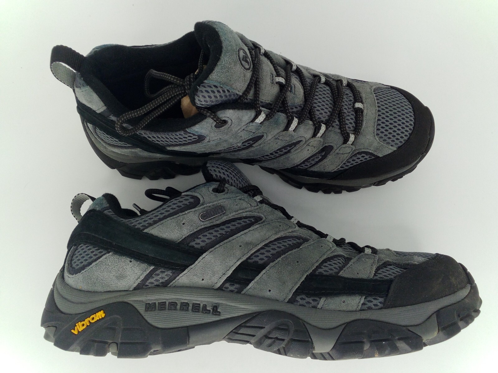 Merrell Moab 2 STIVALI MADRE DI TUTTI Impermeabili Scarpe da trekking Grigio 11 5 M US