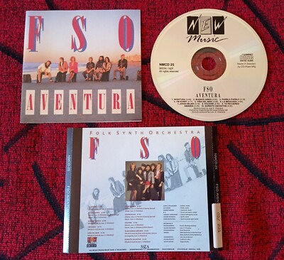 FSO ** Aventura ** ORIGINAL 1990 Sweeden  CD