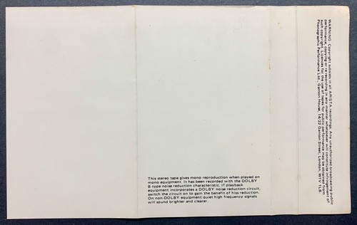 The Beat I JUST CAN'T STOP IT Cassette TCBT001 **WHITE PAPER LABELS** 1980 - Picture 9 of 9
