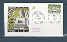 enveloppe 1er jour école des arts et manufactures 92 Chatenay Malabry 1969