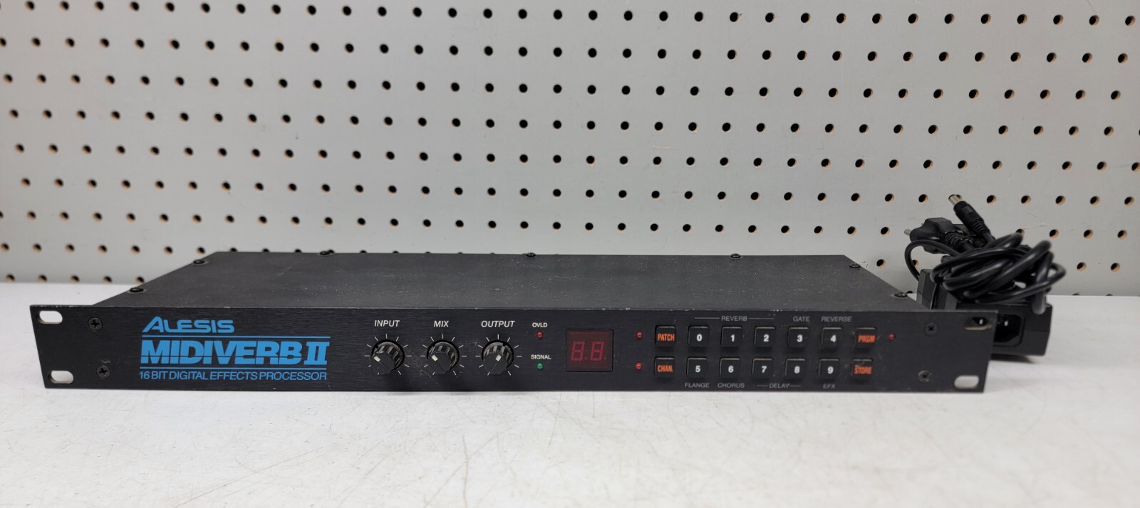 Alesis Midiverb II Reverb Effects Processor with Power Supply bx eBay