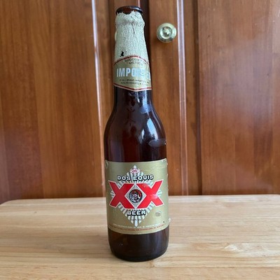VINTAGE Dos Equis Light Beer Bottle Vintage Mexican Beer Bottle Circa 1980s