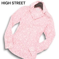 HIGH STREET High Street Year Round Floral Flower All Over Pattern Long Sleeve Sh
