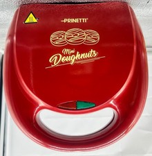 Prinetti Mini's Doughnut Maker Kitchen Appliance Baking - In Good Condition
