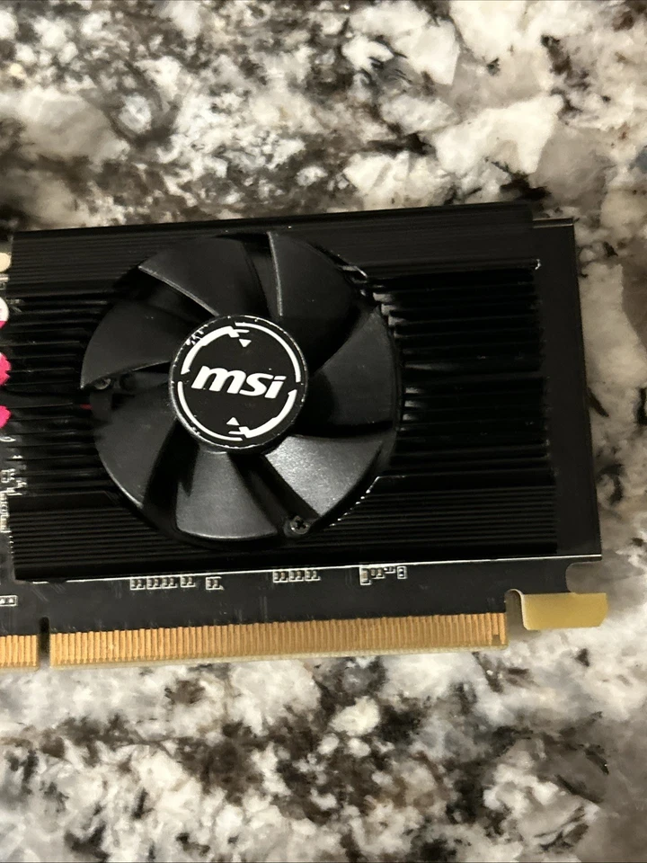 MSI GT 710 2GD3H LP 2GB DDR3 VIDEO GRAPHICS CARD FULL HEIGHT VGA HDMI DVI - Image 3 of 4