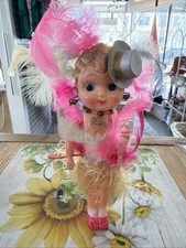 Vintage Celluloid Hoochie Coochie Kewpie Carnival Fair Toy Doll