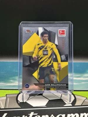 2021 TOPPS Finest Bundesliga Soccer Base Rookie Card RC Jude Bellingham Dortmund - Bild 1 von 3