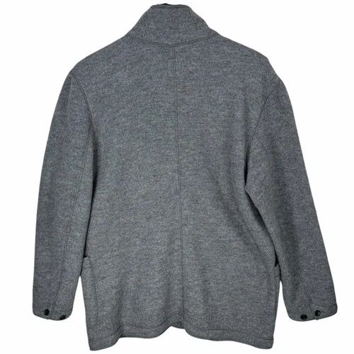 Huckberry Flint and Tinder Boiled Wool Chore Blazer XXL Unstructured Grey Jacket image 7