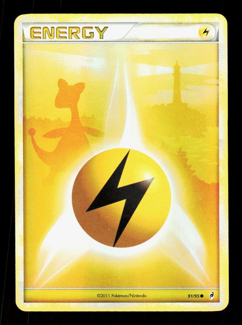Lightning Energy 91/95 Common Call of Legends Pokemon MP