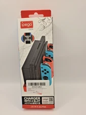 Ipega 4 slot Charger Dock for Nintendo Switch Joy-Con NIB