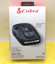 COBRA RAD 490i OLED DISPLAY RADAR AND LASER DETECTOR / NEW, FREE SHIPP.