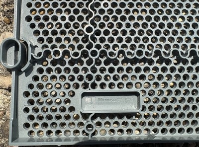 For Xbox 360 Slim S / E Hard Drive Cover Door Vent Grill Mesh Replacement