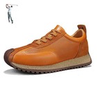 Leisure Golf Sport Shoes for Men PU Leather Golfing Sneakers Youth Golfer Boots