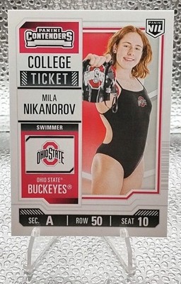 Mila Nikanorov RC College Contenders  2025 Panini Nil the Ohio State University