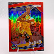 Lisa Leslie /299 2025 Panini WNBA Red Prizm #106 Los Angeles Sparks Legend