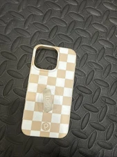 Loopy iPhone 14 Pro Phone Case ( Checkered Design)