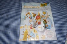 Adventskalender basteln Weihnachtsdorf  BRINGMANN 26-tlg. Glitzer Advent NEU+OVP