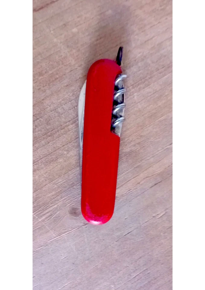 Ancien vintage Victorinox Spartan Couteau de Poche Suisse, Léger, Multitool - Photo 4/4