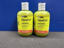 LOT OF 2 DEVACURL CURLBOND RE COILING MILD LATHER CLEANSER 12 OZ