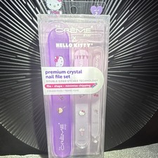 The Cr me Shop x Hello Kitty Double-Sided Glass Nail File Set w/ Travel Case