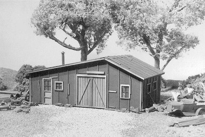 American Model Builders 477 O Laser Art Sonny's Shack 100% Laser Cut Wood Kit