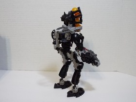 LEGO BIONICLE INIKA TOA NUPARU (8729) WITH CANISTER AND MANUAL **FREE SHIPPING**