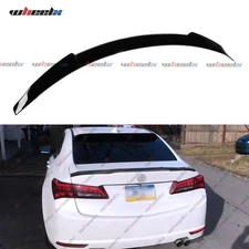 V-Style For 2015-20 Acura TLX Sedan Gloss Black Rear Trunk Lid Spoiler Wing Lip