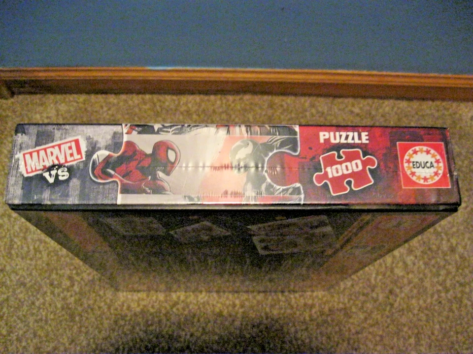 EDUCA 1000 PIEZAS PUZZLE MARVEL VS EN MANO! NUEVO ROMPECABEZAS 2025 ¡SE ENVÍA RÁPIDO! CHECK OUT Foto 3 de 4