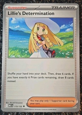 Pokémon TCG Lillie's Determination 119/132 Uncommon Mega Evolution