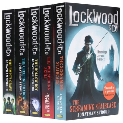 Lockwood & Co.Series By Jonathan Stroud 5 Books Collection - Ages 9-11 - PB