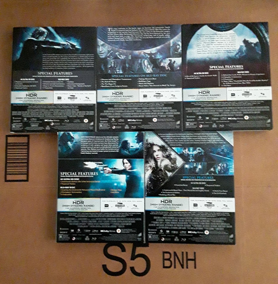 UNDERWORLD 4K Collection US Release OOP RARE | eBay