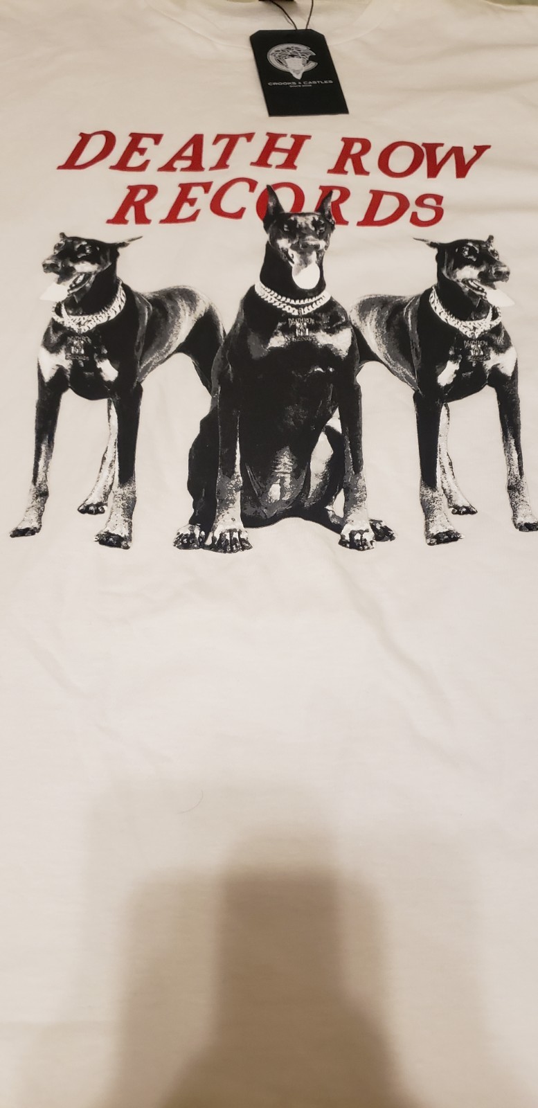 FILA Camicia Doberman Death Row Records di Crooks & Castles