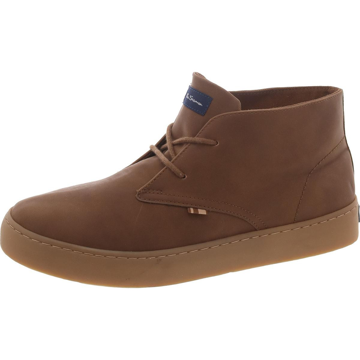 Мужские коричневые ботинки Ben Sherman из искусственной кожи Chukka Boots 105 Medium D BHFO 4407 5290₽