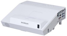 Hitachi CP-AX2503 Ultra Short Throw XGA LCD Projector 2700 Lumens HDMI