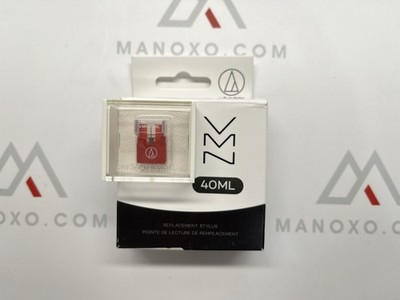 Audio-Technica VMN40ML MicroLine Nude Replacement Turntable Stylus Red