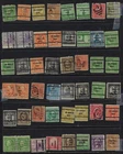 Original Collection 48 Different United States Overprint Stamps Used Very Rare