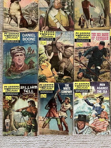 VINTAGE KONVOLUT 20 KLASSIKER ILLUSTRIERTE COMICS BUCH 86-105 50ER-60er JAHRE - Bild 4 von 10