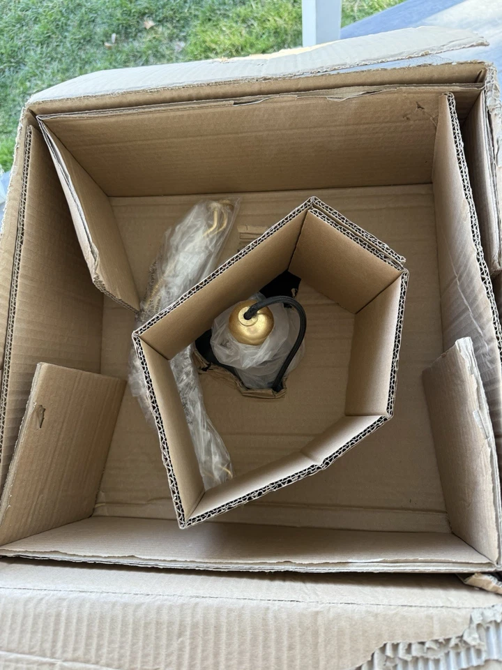 Colgante Progress Lighting Era Collection 1 Luz Negro - Nuevo, Caja Abierta Foto 4 de 4