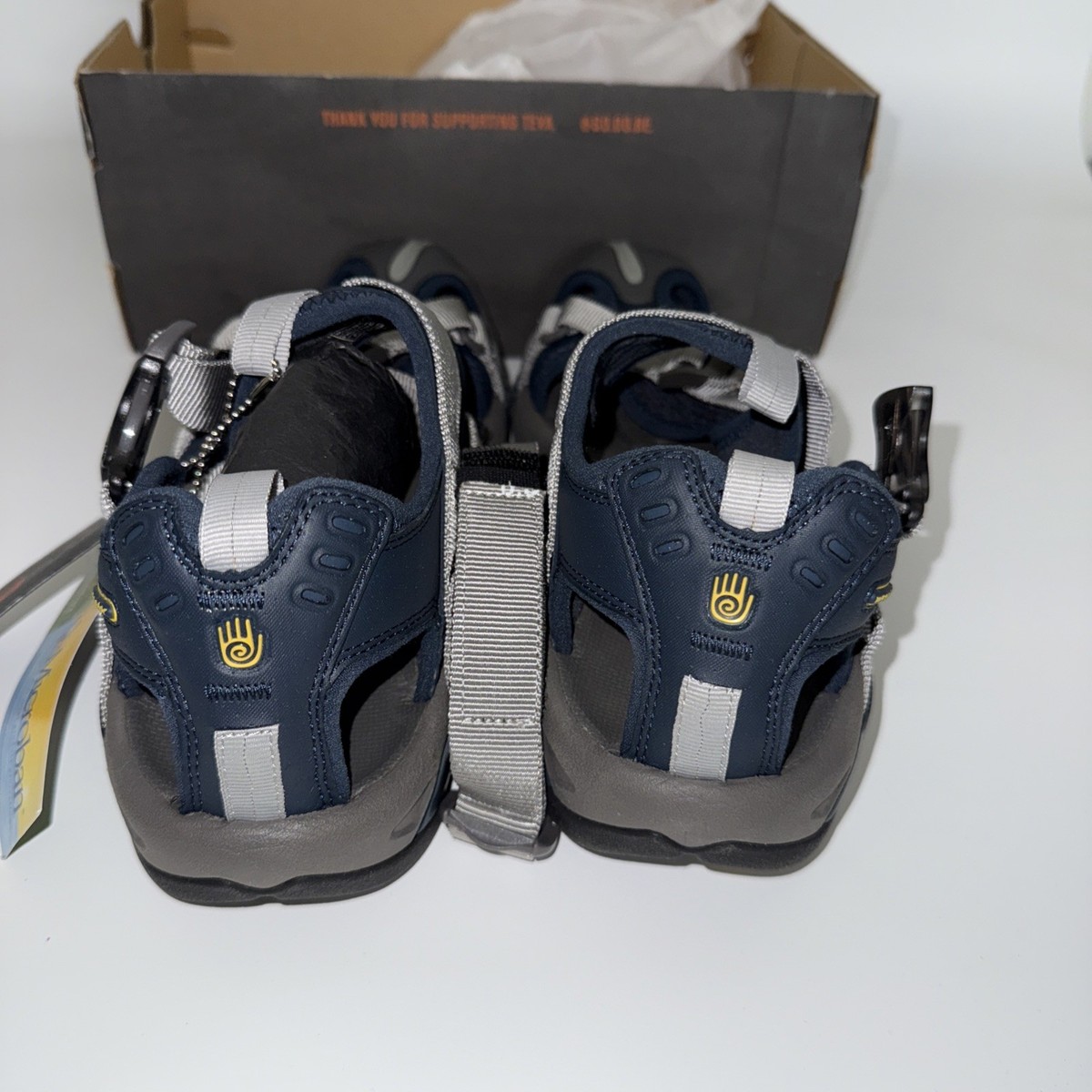 Teva Karnali Wraptor Sandals Mens Size 8.5 New Midnight Navy 