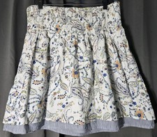 J.Jill Porcelain Artisan Paisley Smocked Laye...