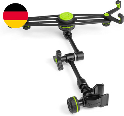 Gravity MA TH 01 B - Tablet Halter Mit VARI-ARM, Stufenlos Einstellbar, Schwarz