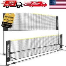 All-In-One Portable Net: Badminton, Tennis, and Pickleball 10ft Adjustable