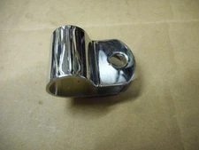 Harley Spotlight Chrome P Clamp Shovelhead FL mount bracket