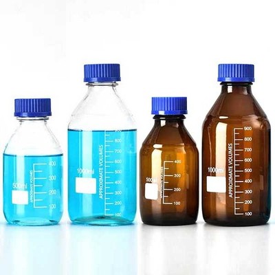 Bulk Buy 25ml - 2000ml Reagent Bottles with Cap Chemistry Medical Lab Supply
