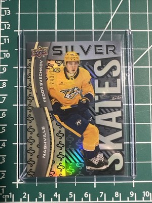 2024-25 UD Extended Silver Skates SS-34 Fedor Svechkov # 243/250