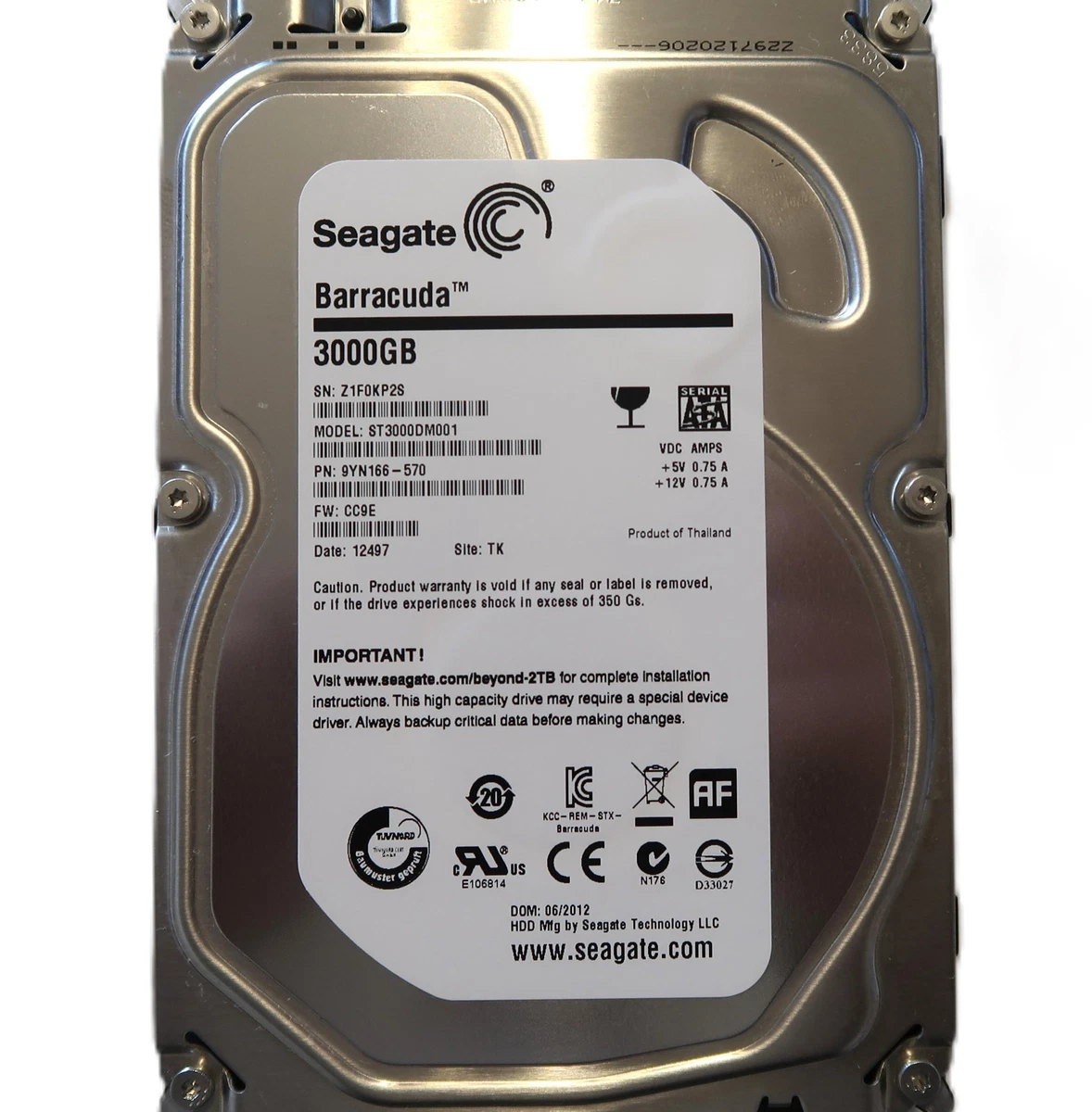 Internal Hard Disk Drives 3 TB Storage Capacity Hybrid (HDD/SSD
